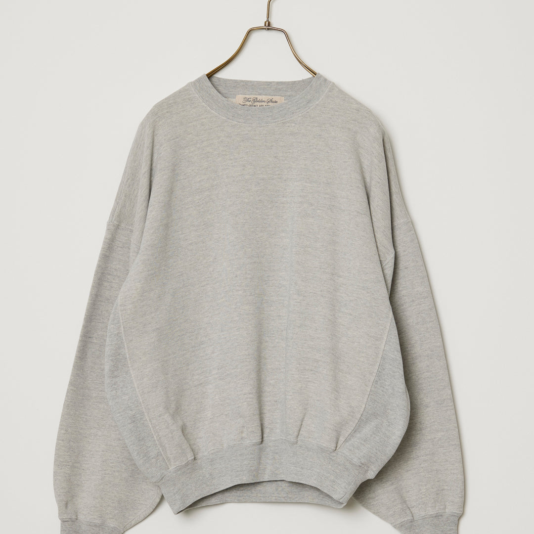 SP加⼯３⾶び裏⽑クルー(無地) 26AW