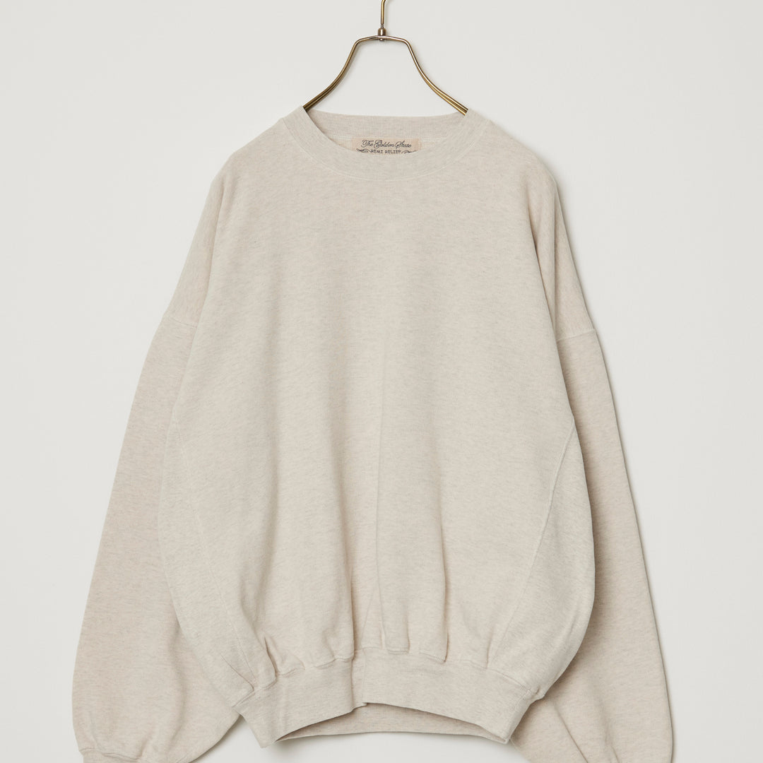 SP加⼯３⾶び裏⽑クルー(無地) 26AW