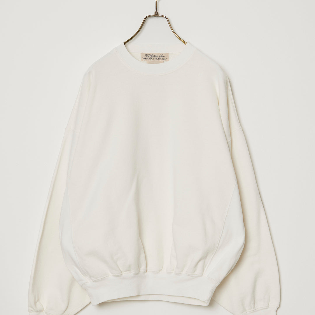 SP加⼯３⾶び裏⽑クルー(無地) 26AW