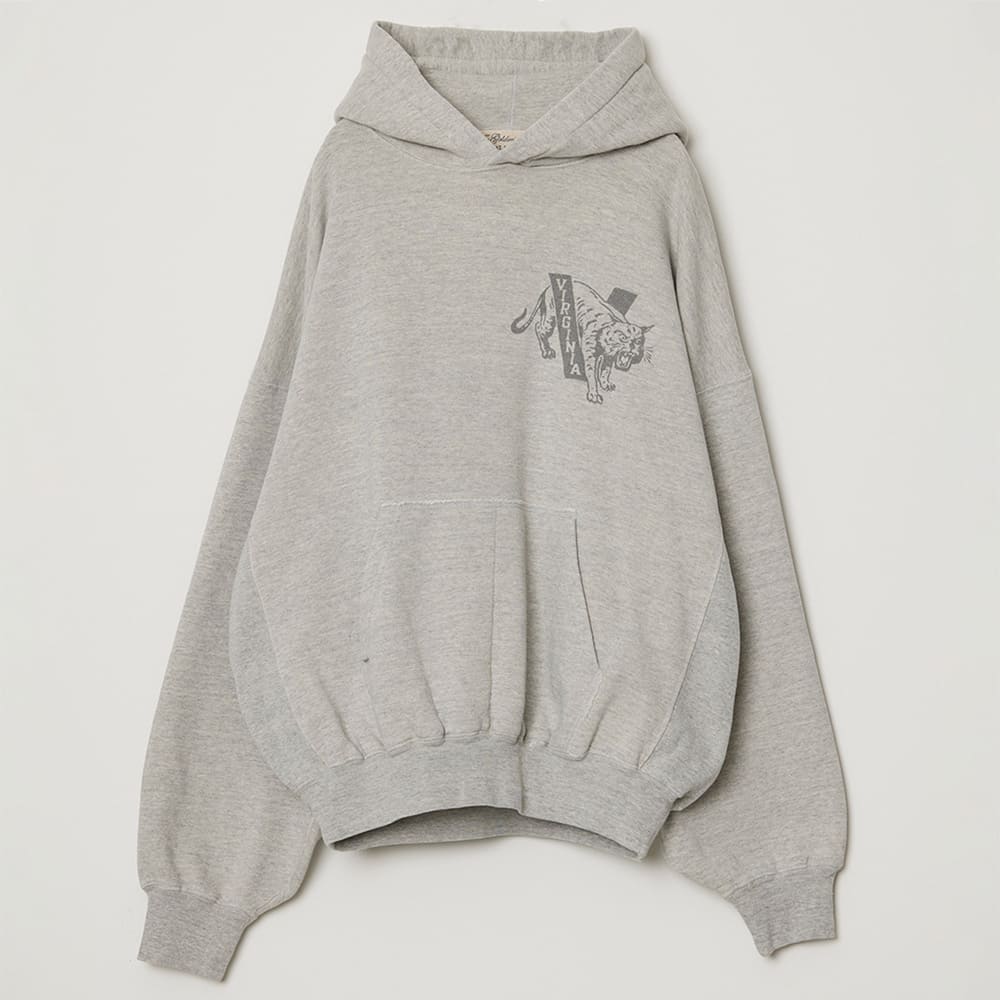 SP processed 3-ply terry cloth hoodie (VIRGINIA)