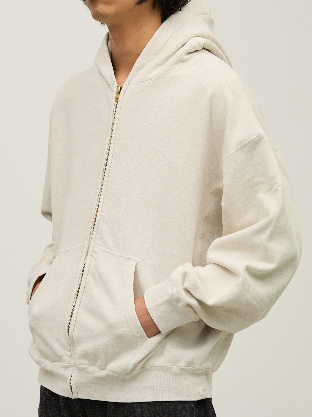 SP가 3번 뒤뒤 ZIP 파카(무지)