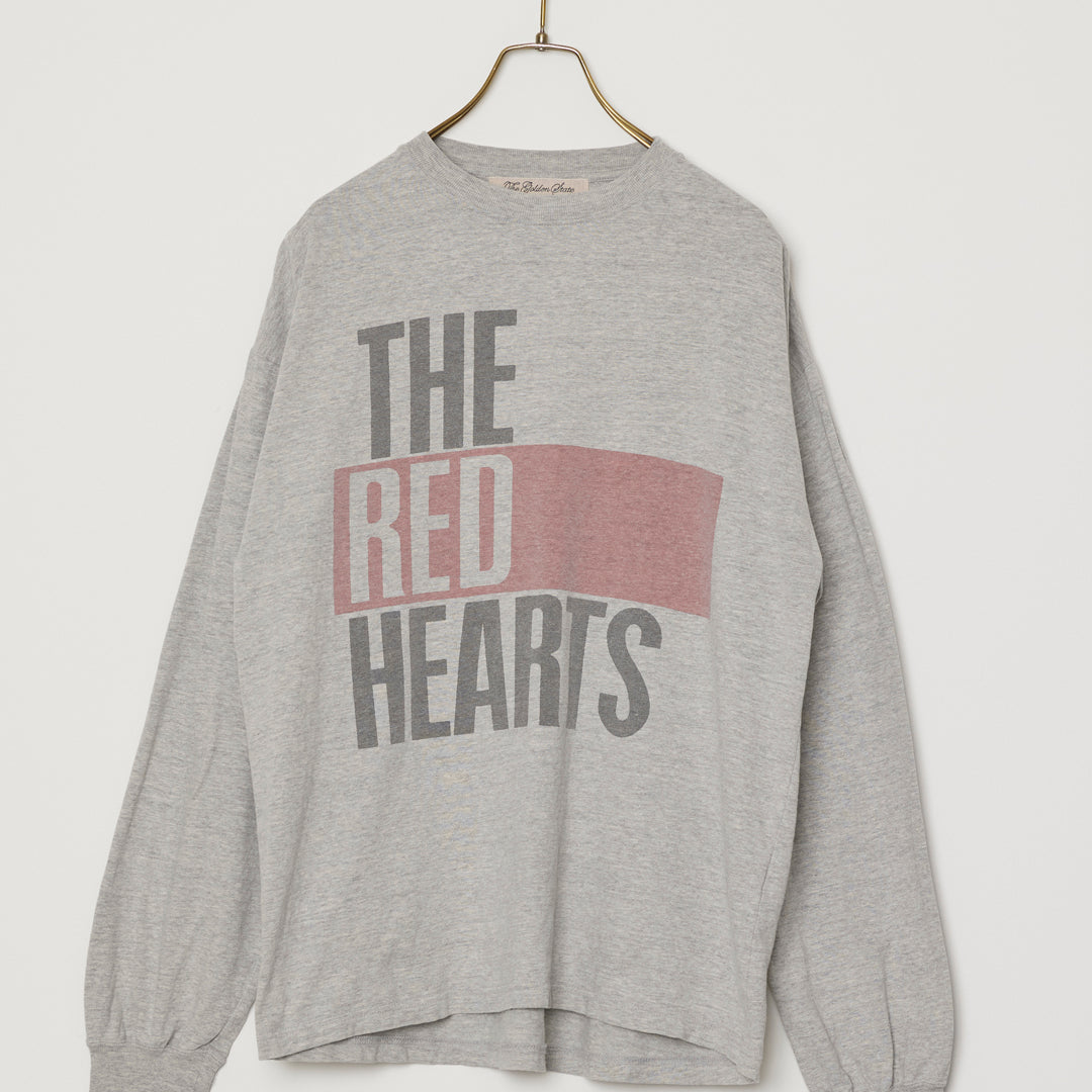 HARD SP加⼯20/天竺ロンT(THE RED HEARTS)