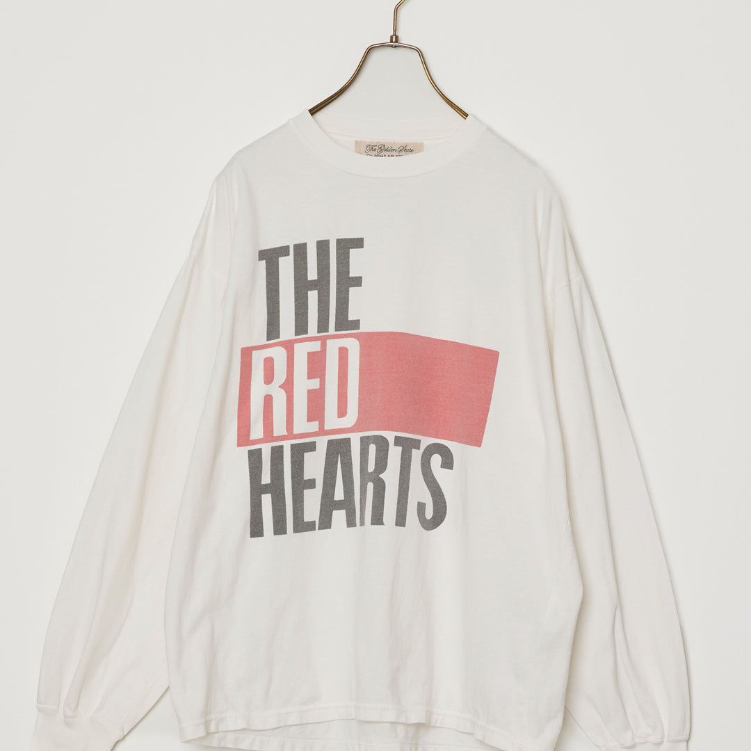 HARD SP加⼯20/天竺ロンT(THE RED HEARTS)