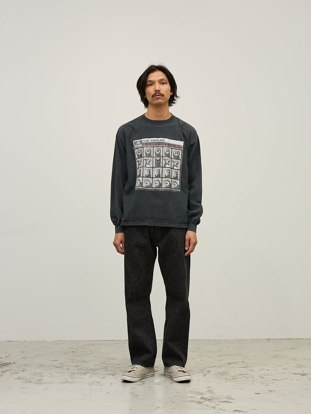 HARD SP Processing 20/Tenjiku Long T-shirt (A HARD CATS NIGHT)