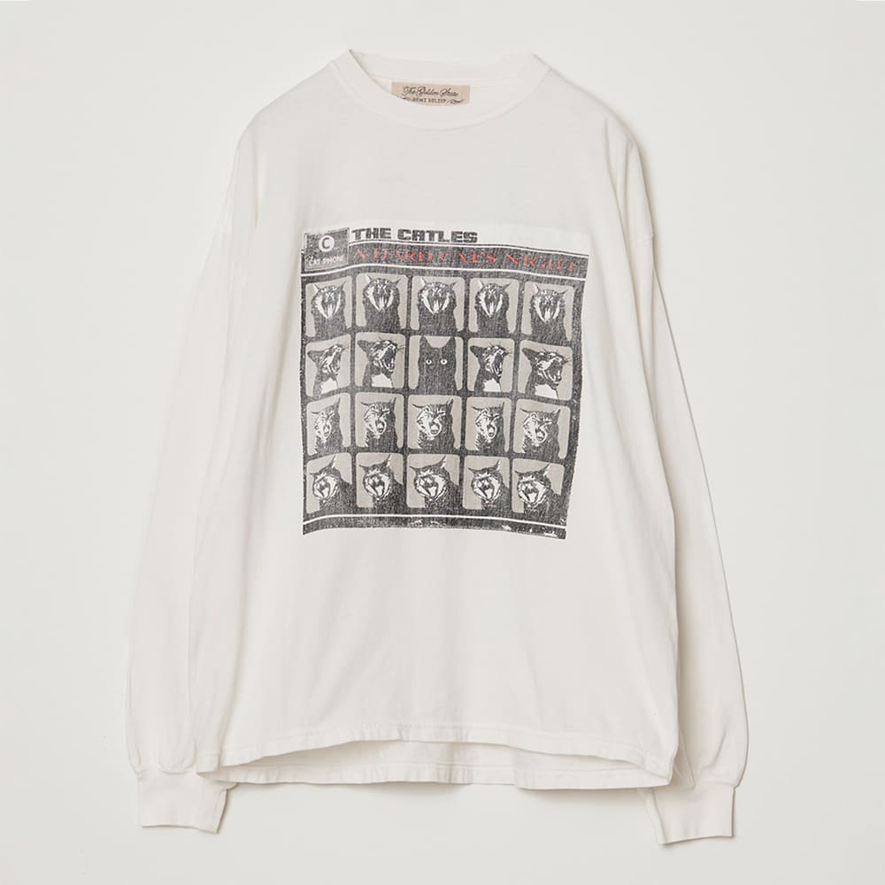 HARD SP processed 20/T-shirt (A HARD CATS NIGHT)