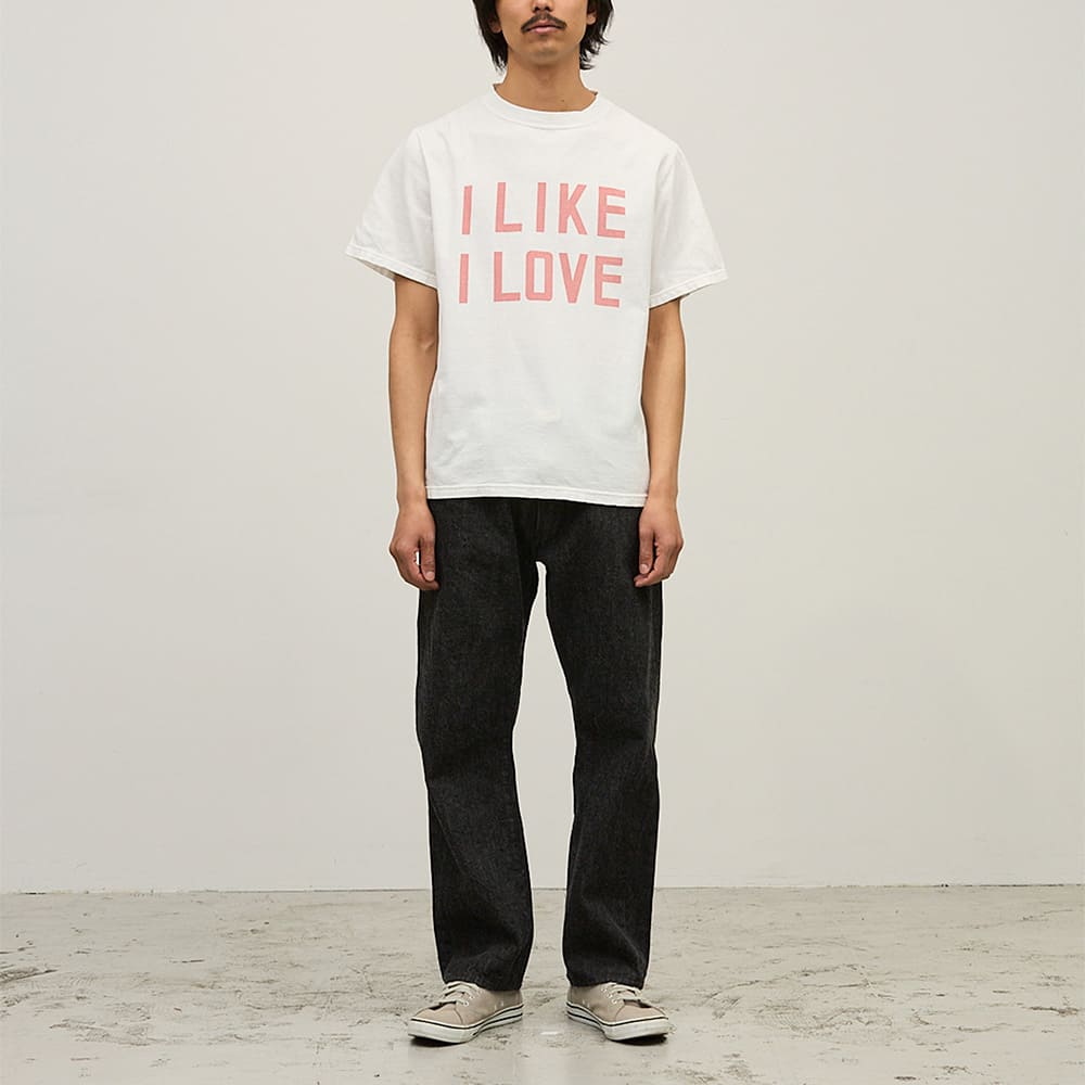 HARD SP가공20/천축 레귤러 T(I LIKE I LOVE)