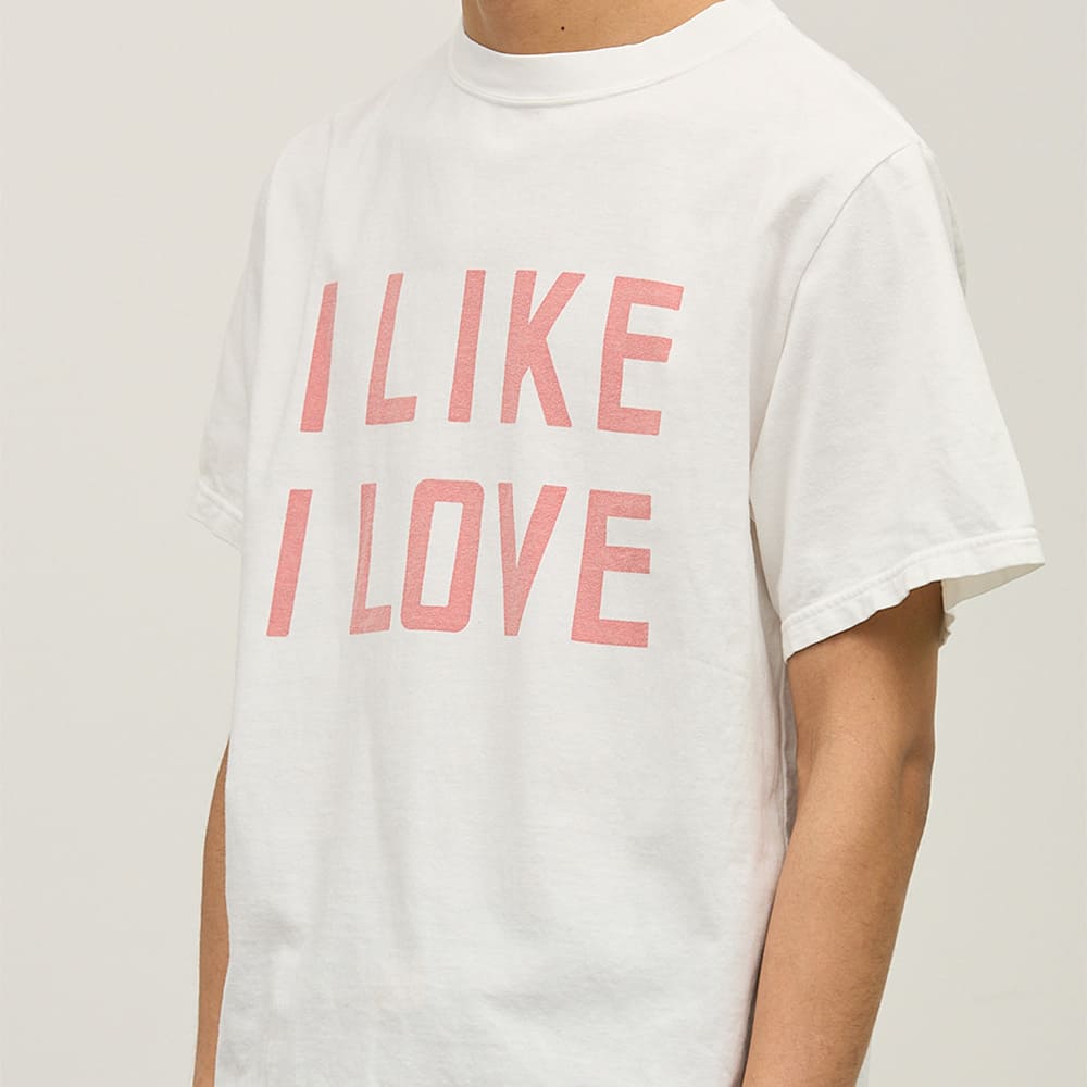 HARD SP가공20/천축 레귤러 T(I LIKE I LOVE)