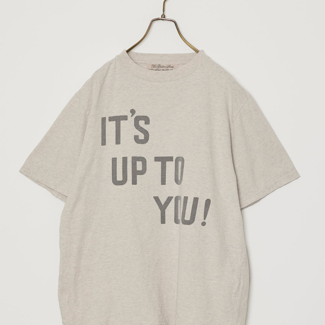 HARD SP加⼯20/天竺レギュラーT(IT'S UP TO YOU!)