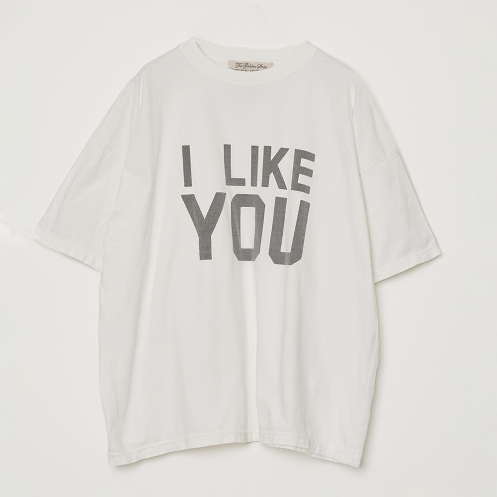 HARD SP加⼯20/天竺BIGサイズT(I LIKE YOU)