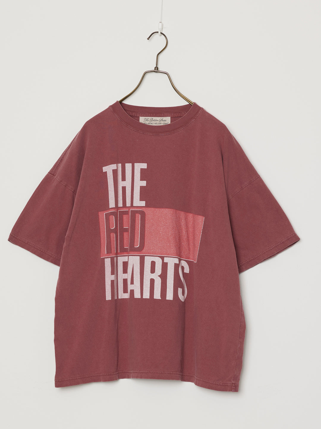 HARD SP加⼯20/天竺BIGサイズT(THE RED HARTS)