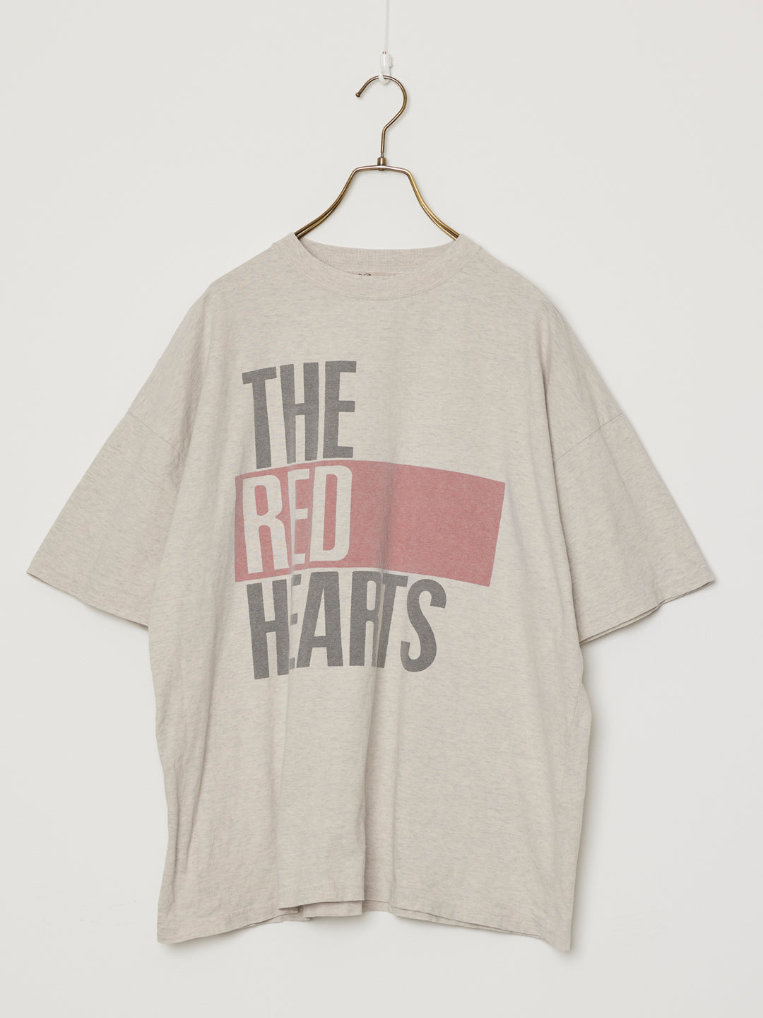 HARD SP加⼯20/天竺BIGサイズT(THE RED HARTS)