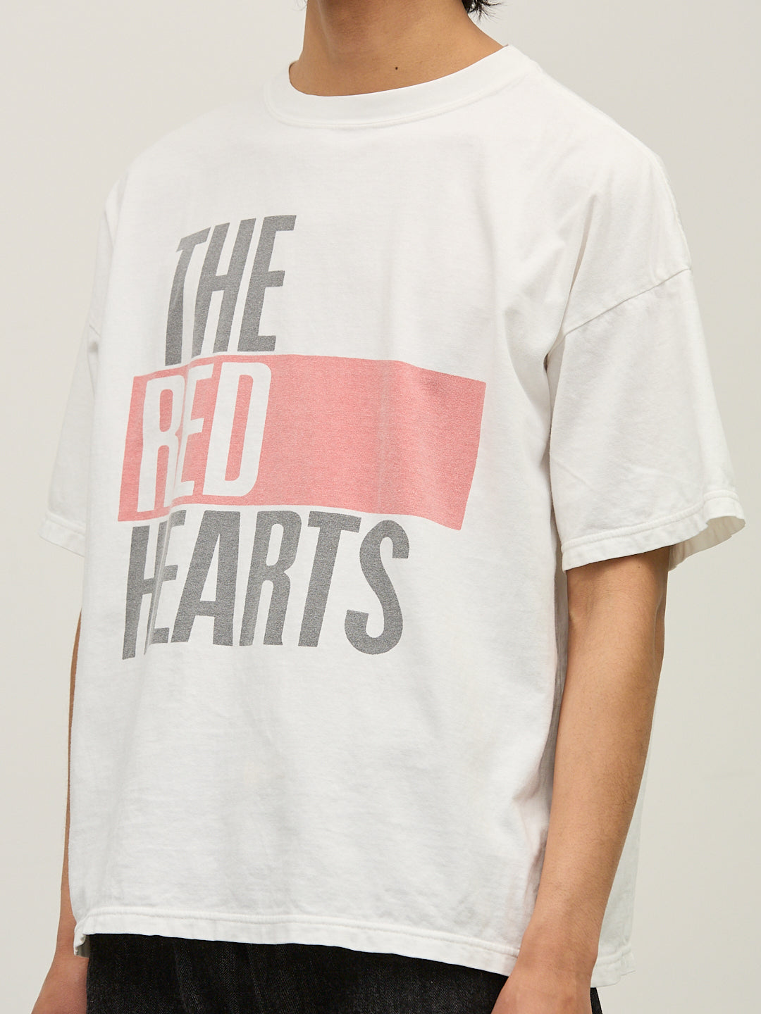 HARD SP加⼯20/天竺BIGサイズT(THE RED HARTS)