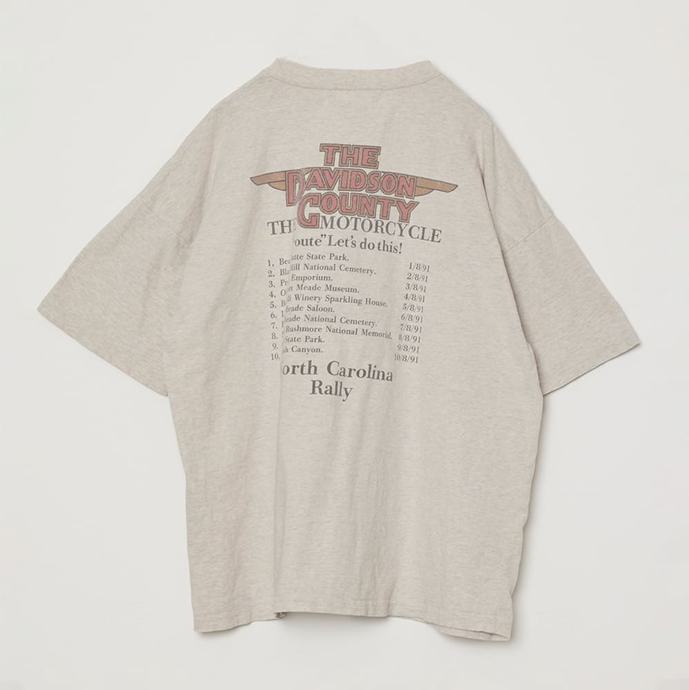 HARD SP加⼯20/天竺BIGサイズT(DAVIDSON COUNTY)