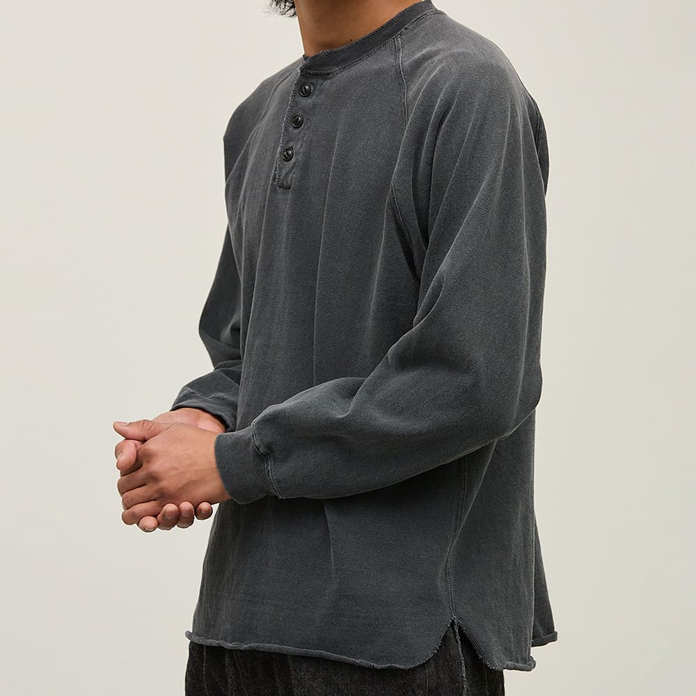 SP가공8/텐지쿠 래글런 헨리 롱티(무지)