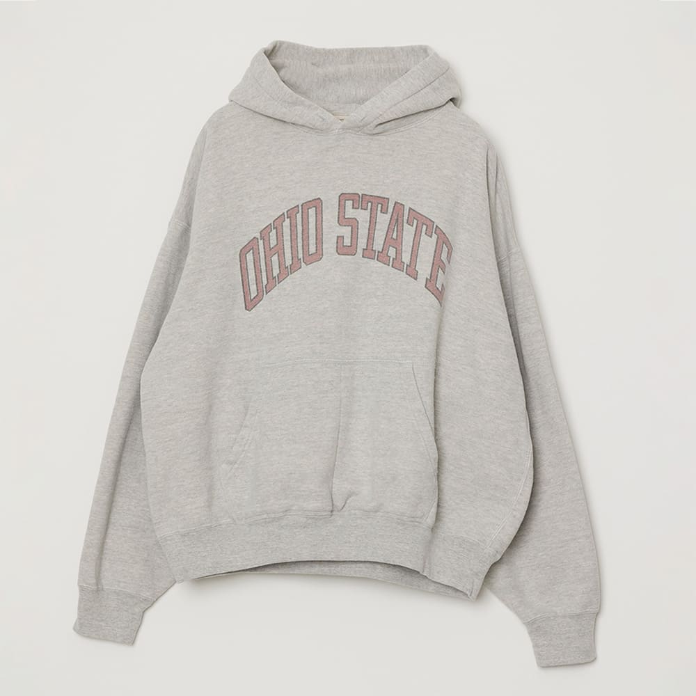 SP加工起毛裏毛パーカ(OHIO STATE)