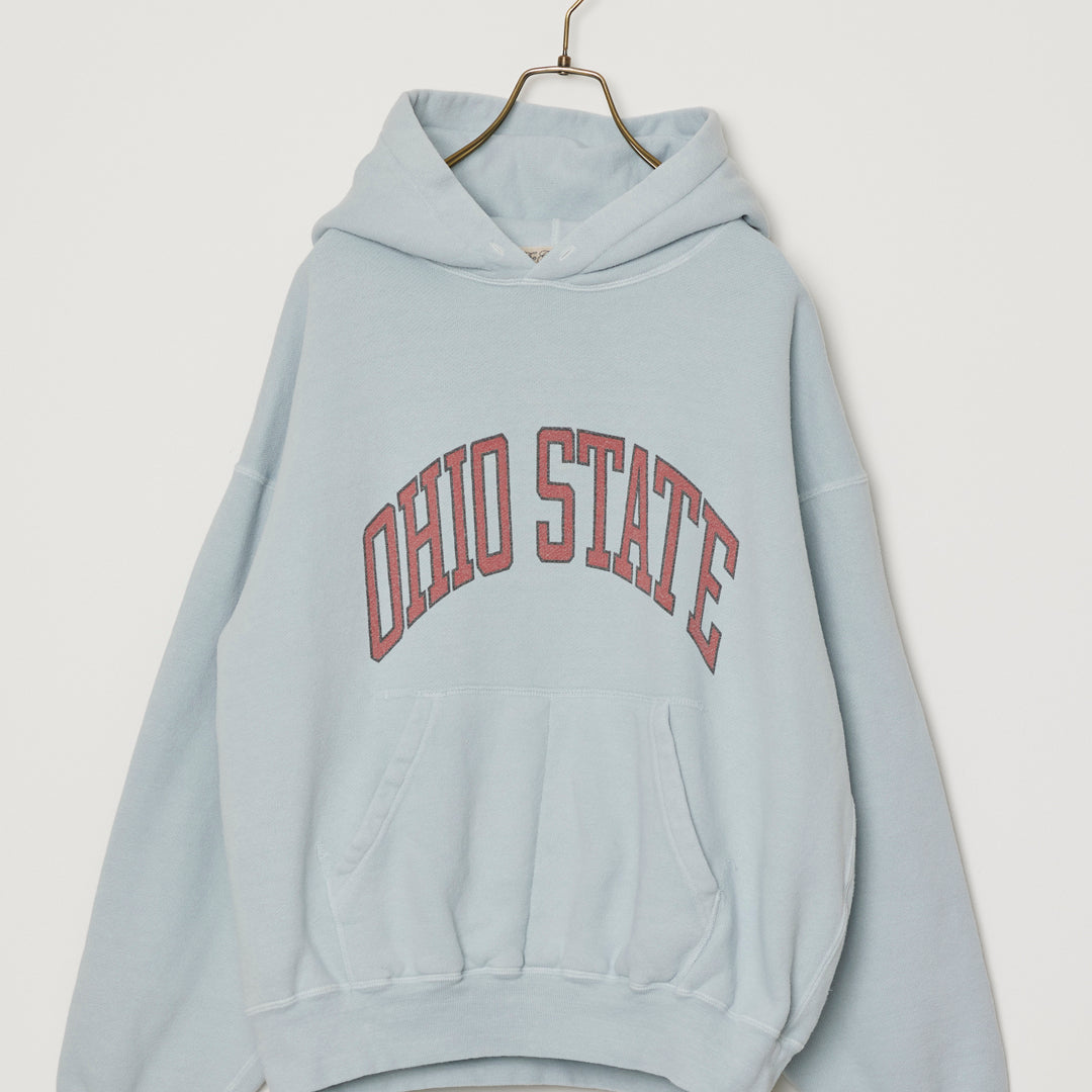 SP-processed hair-lined hoodie (OHIO STATE)