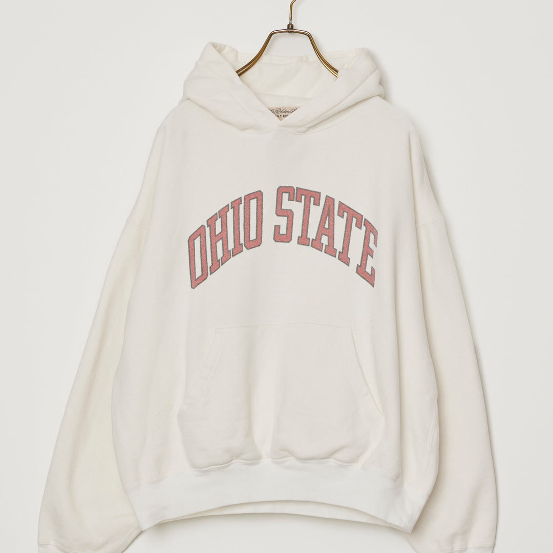 SP-processed hair-lined hoodie (OHIO STATE)