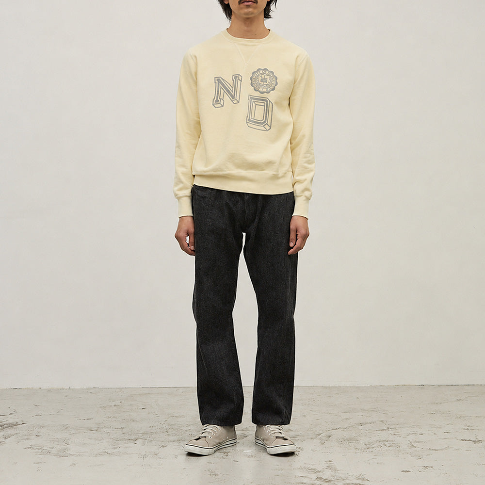 SP加工裏毛クルー(ND)