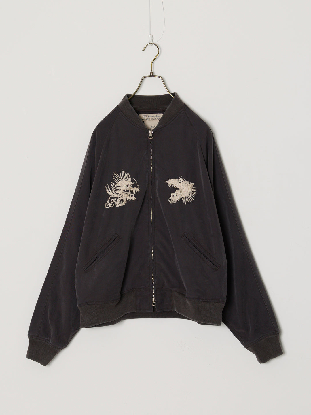 Fibril Rayon Twill Souvenir Jacket (JAPAN)