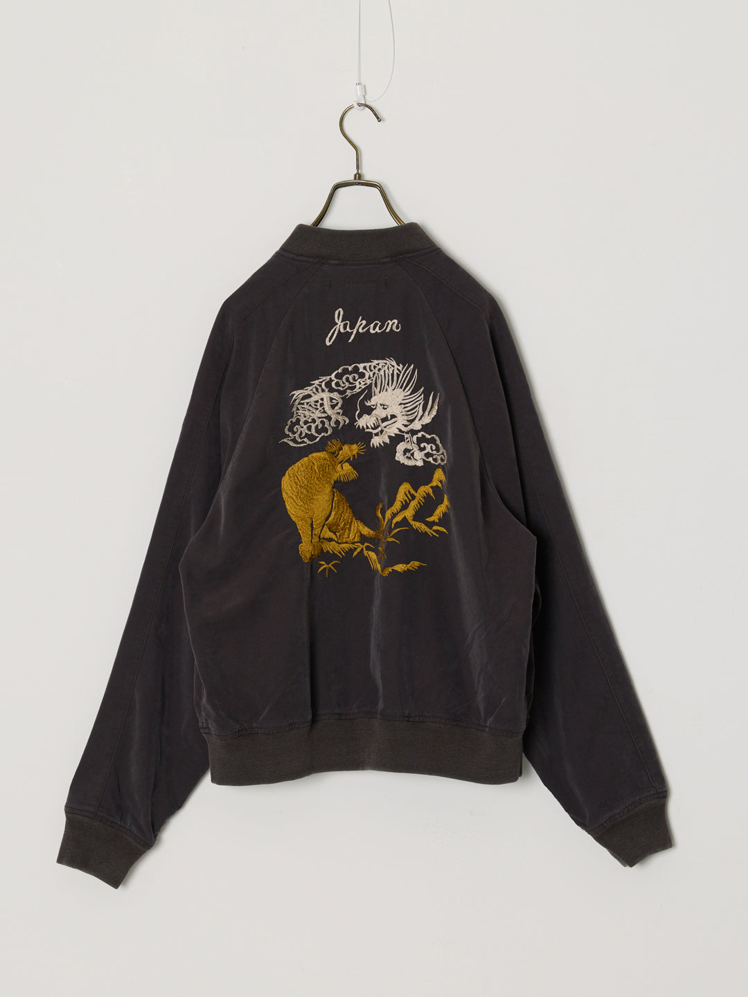 Fibril Rayon Twill Souvenir Jacket (JAPAN)