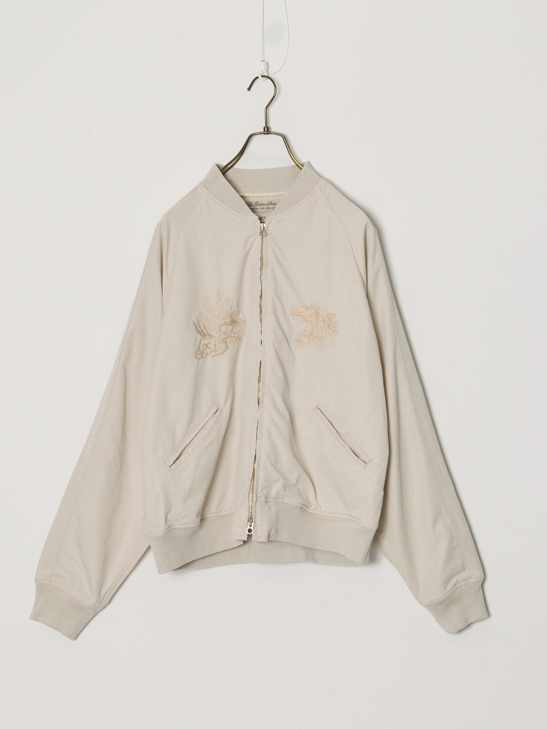Fibril Rayon Twill Souvenir Jacket (JAPAN)