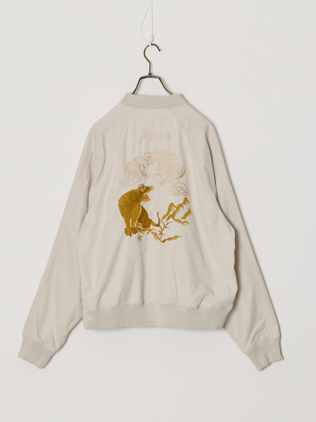 Fibril Rayon Twill Souvenir Jacket (JAPAN)