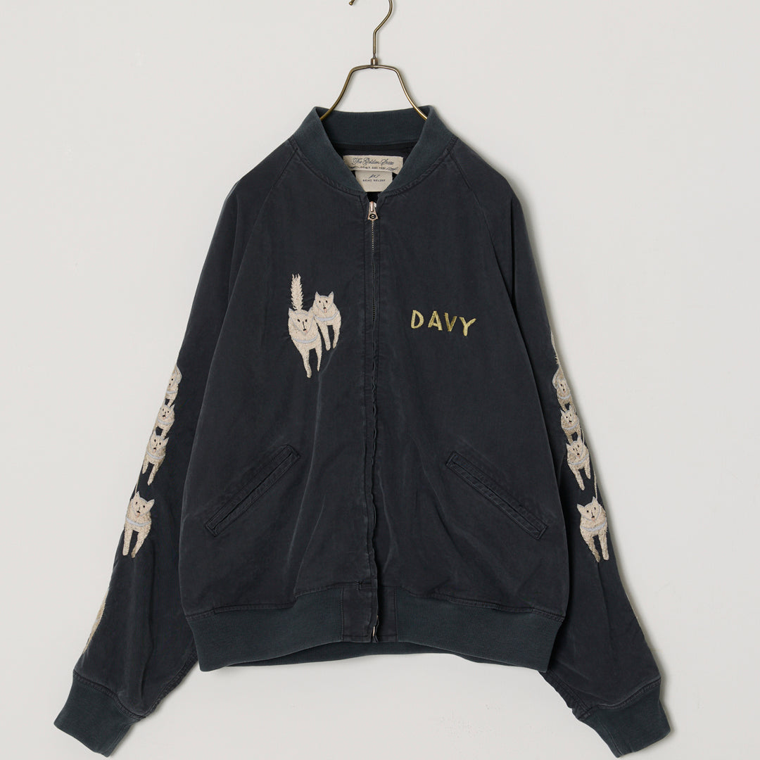 Fibril Rayon Twill Souvenir Jacket (ALASKA)