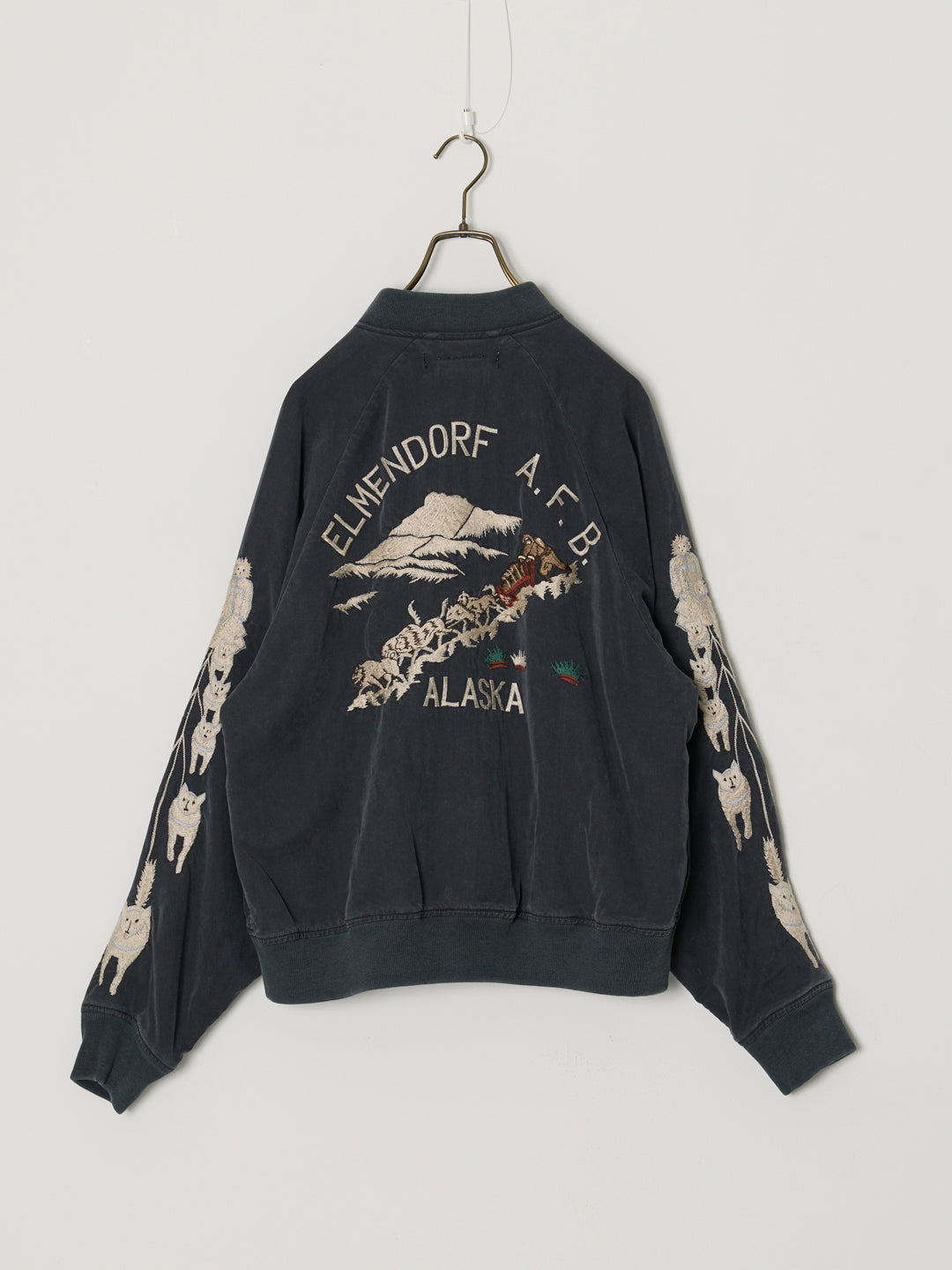 Fibril Rayon Twill Souvenir Jacket (ALASKA)