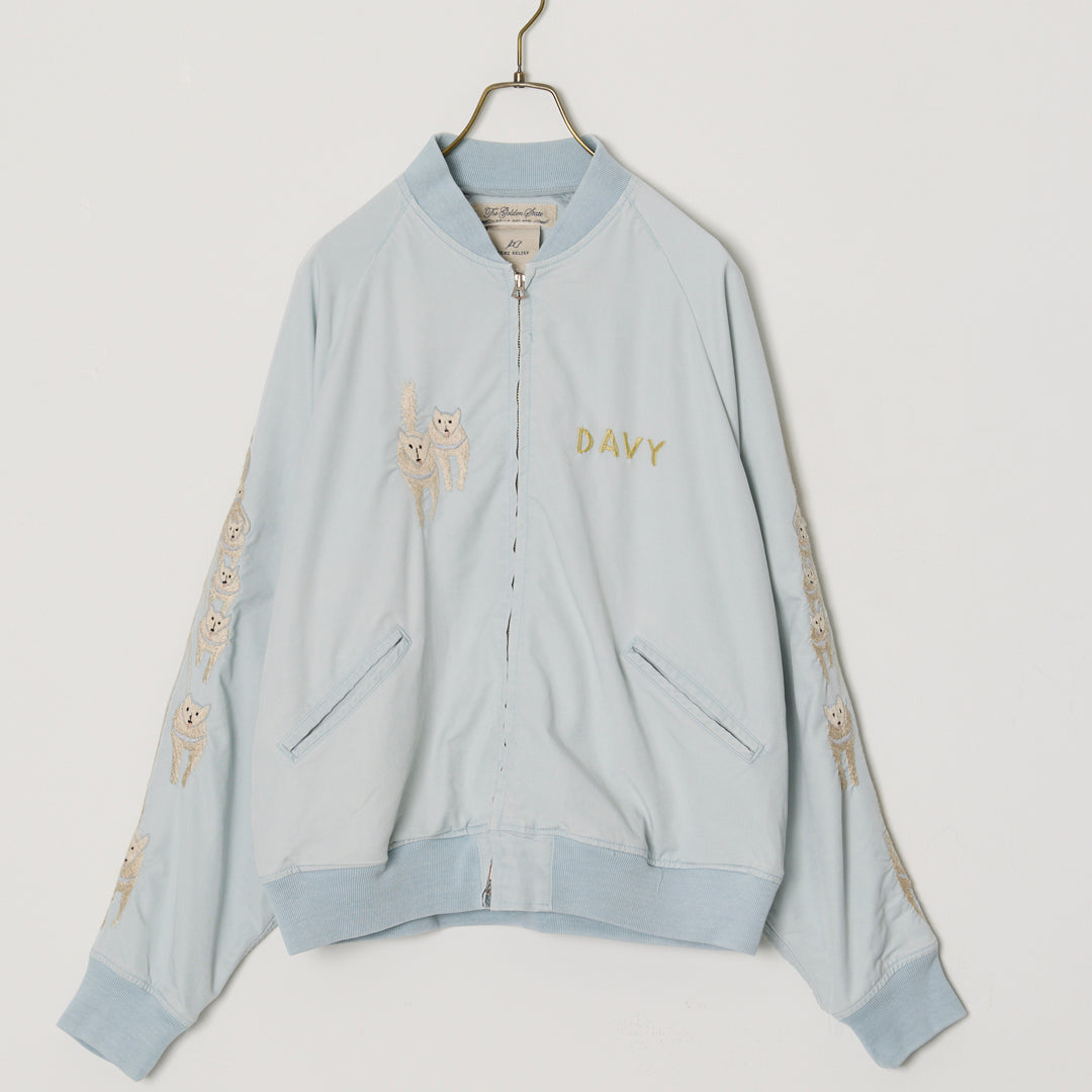 Fibril Rayon Twill Souvenir Jacket (ALASKA)