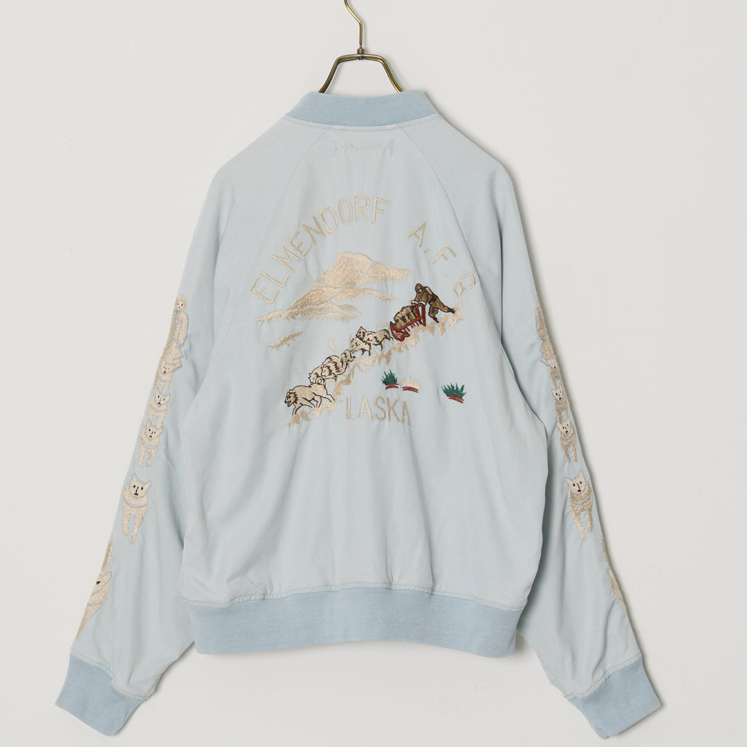 Fibril Rayon Twill Souvenir Jacket (ALASKA)