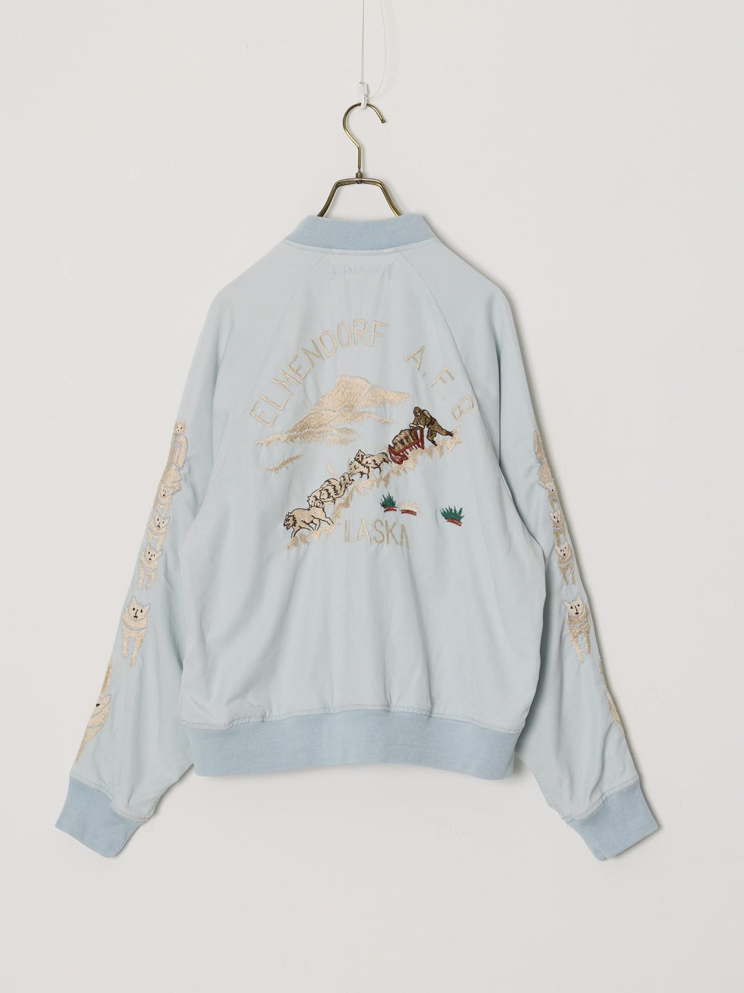 Fibril Rayon Twill Souvenir Jacket (ALASKA)