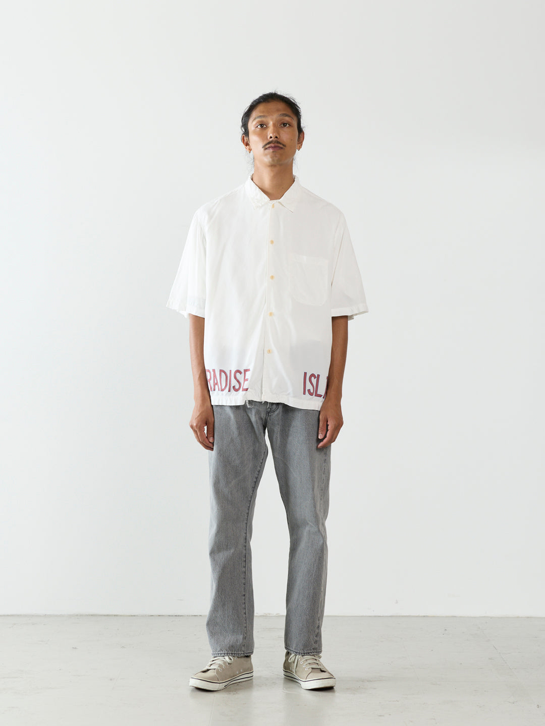 Rayon Aloha S/S Shirt (PARADISE ISLAND)