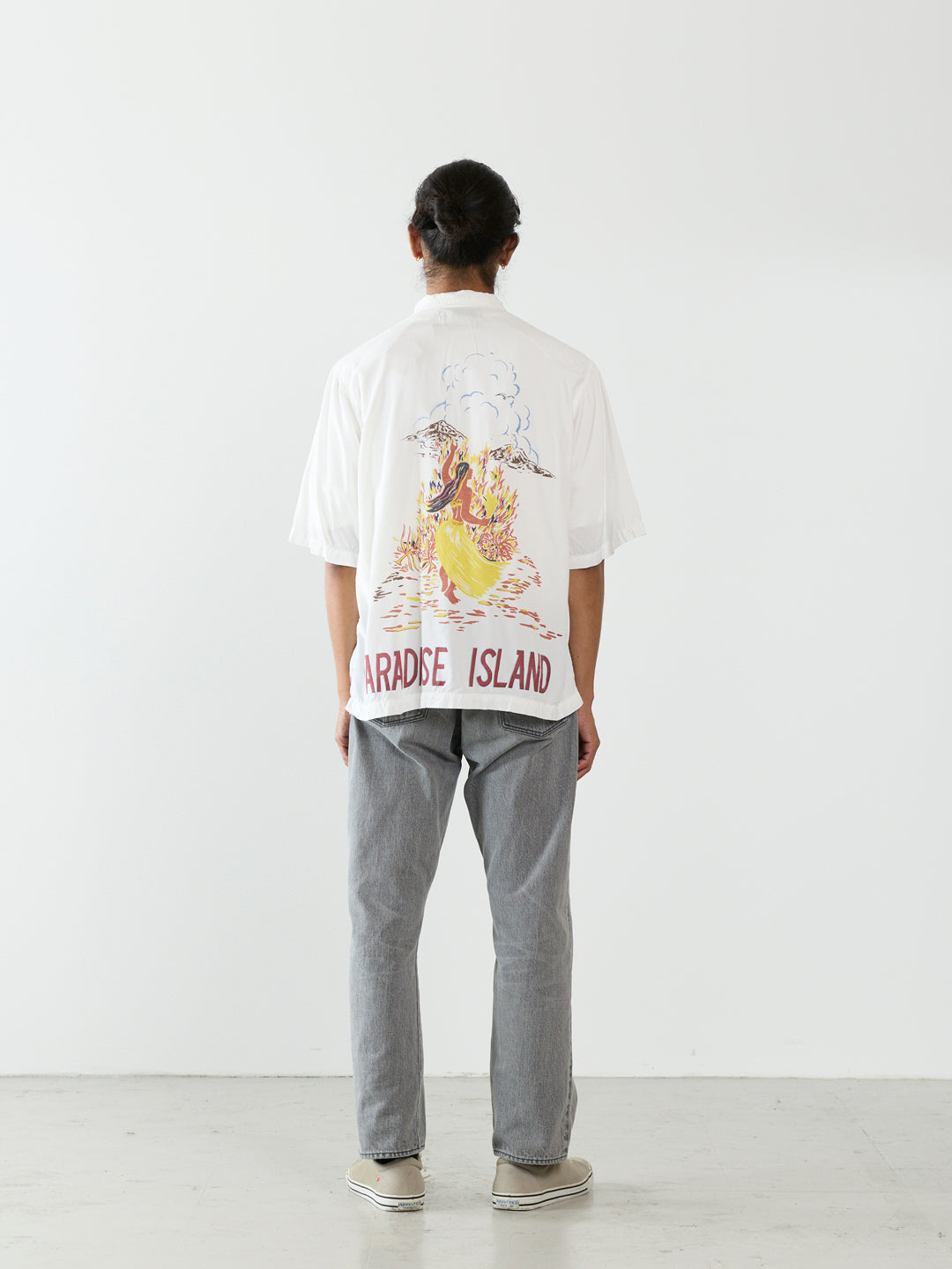 Rayon Aloha S/S Shirt (PARADISE ISLAND)