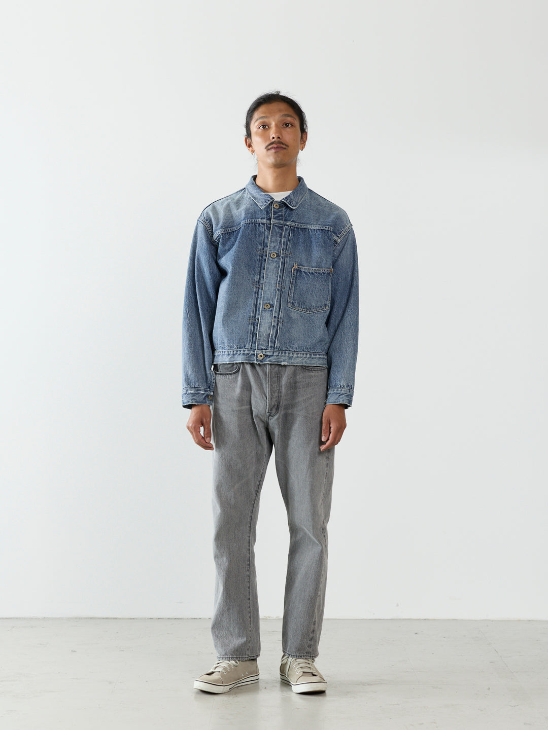 12oz DENIM WWII Model JKT (FADEBLUE)