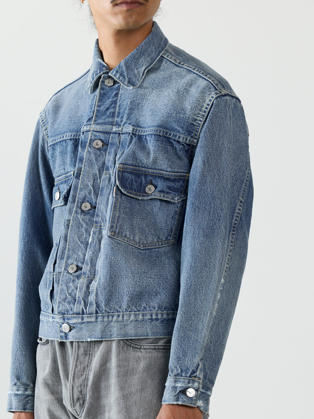 13oz 1954XX DENIM 2nd JKT (FADE BLUE)