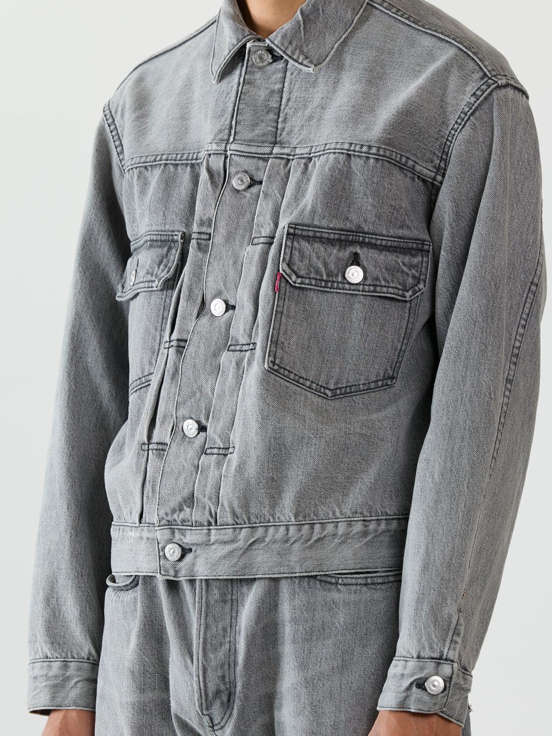 13oz 1954XX DENIM 2nd JKT BLACK (FADEBLACK)