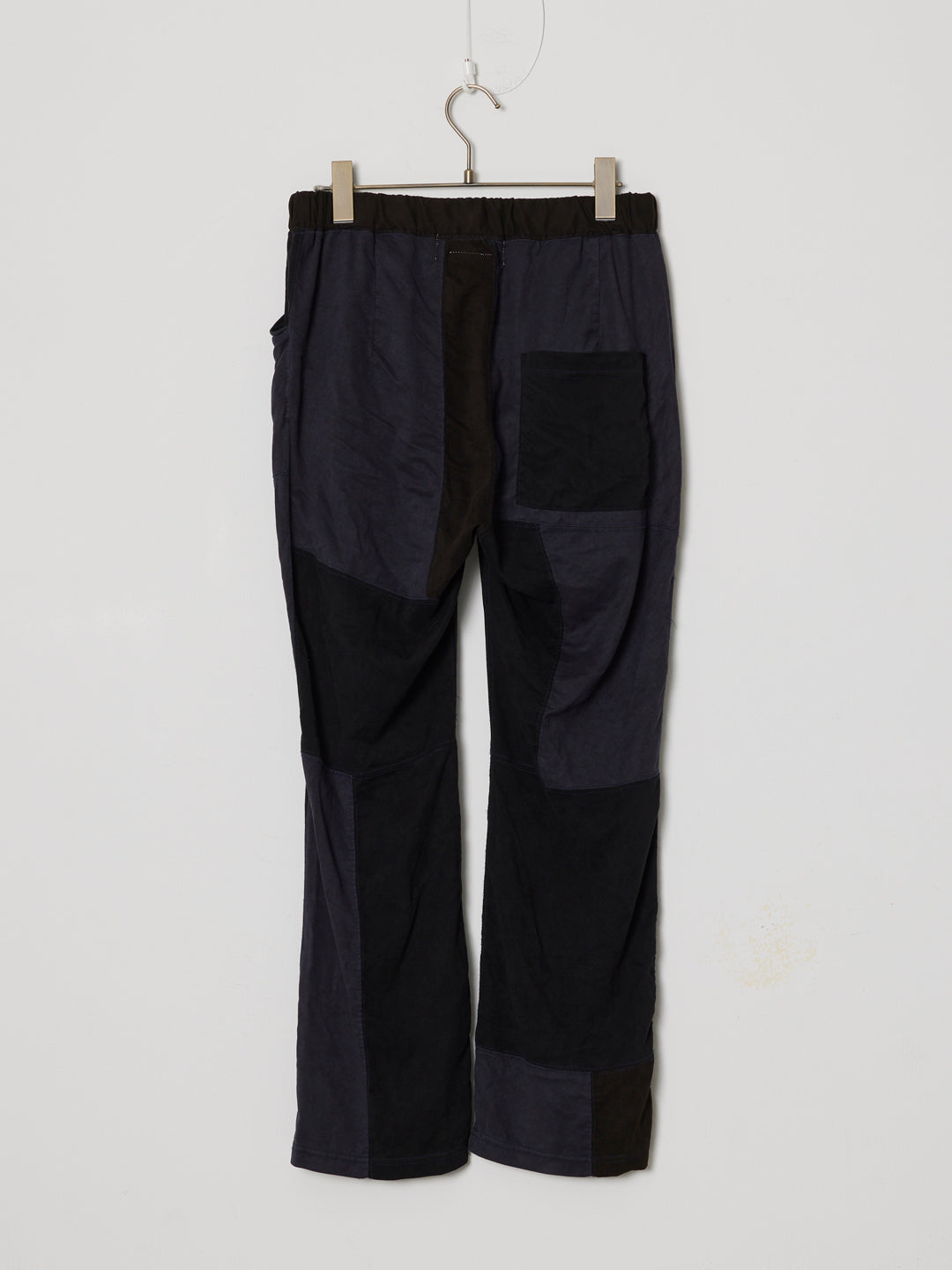 Patchwork Eco Suede Easy Pants