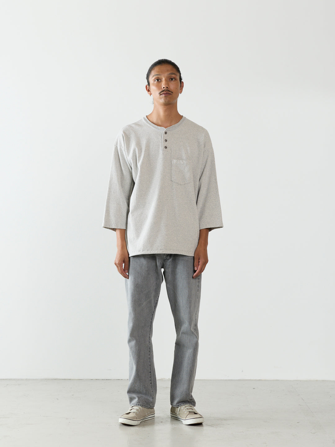 Supima Fleece 3/4-Sleeve T-shirt