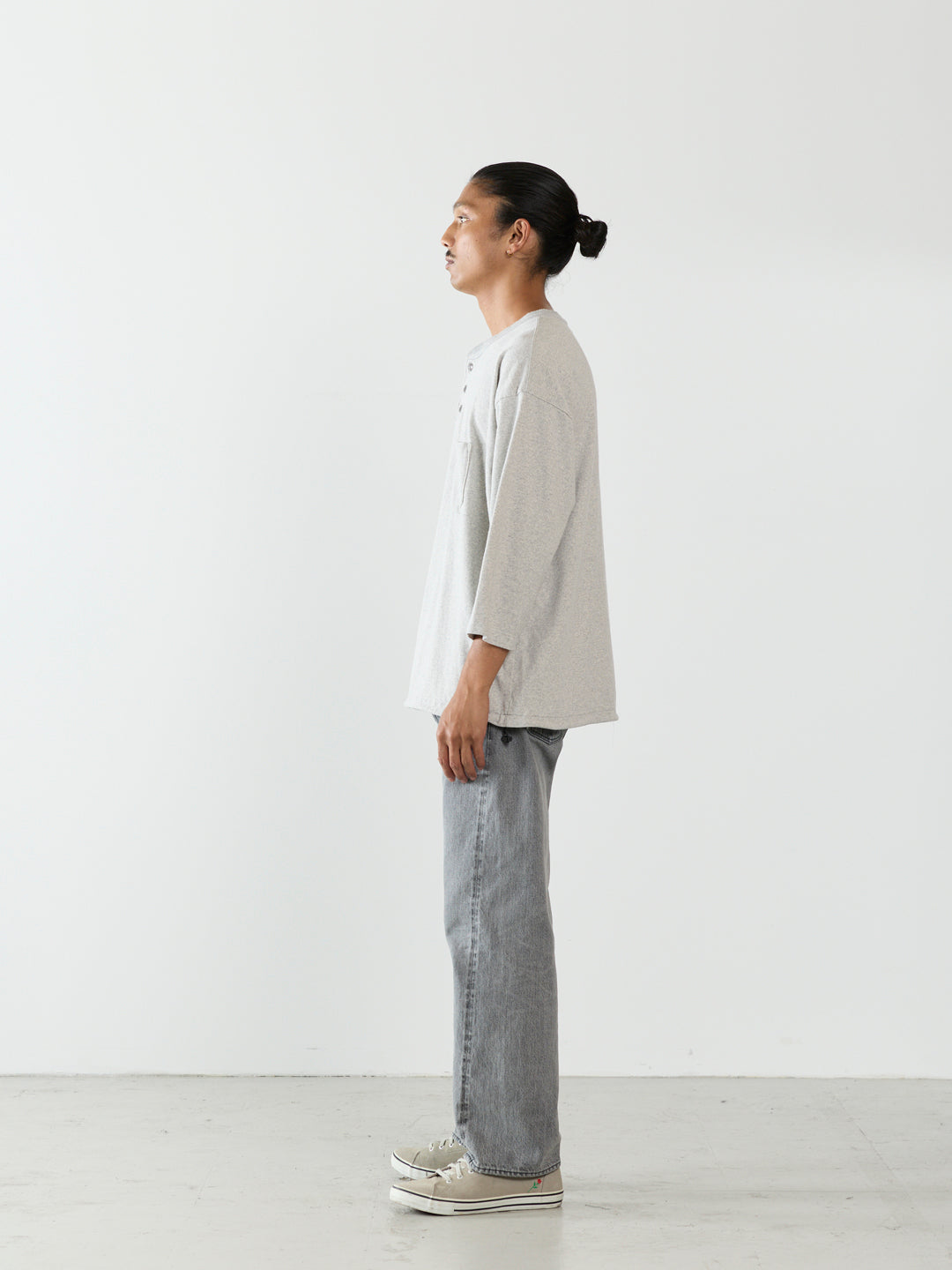 Supima Fleece 3/4-Sleeve T-shirt