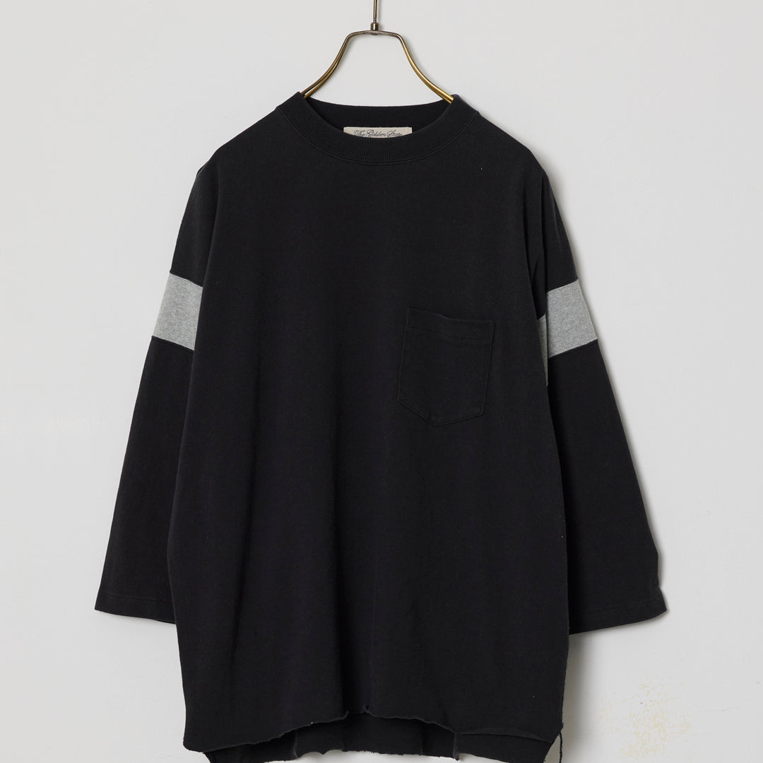 20/Open-End Heavyweight Jersey Football Pocket Tee