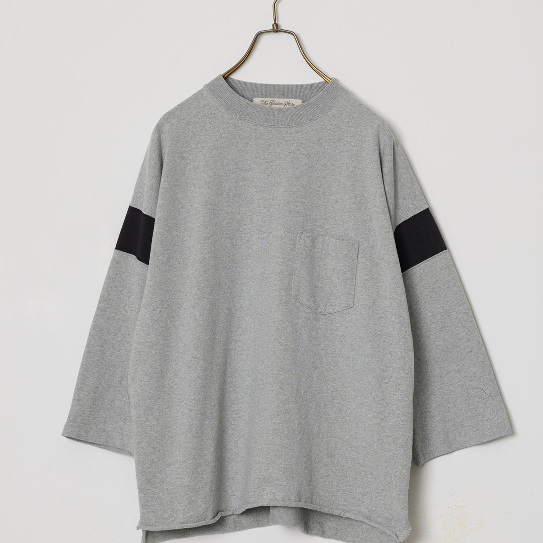 20/Open-End Heavyweight Jersey Football Pocket Tee