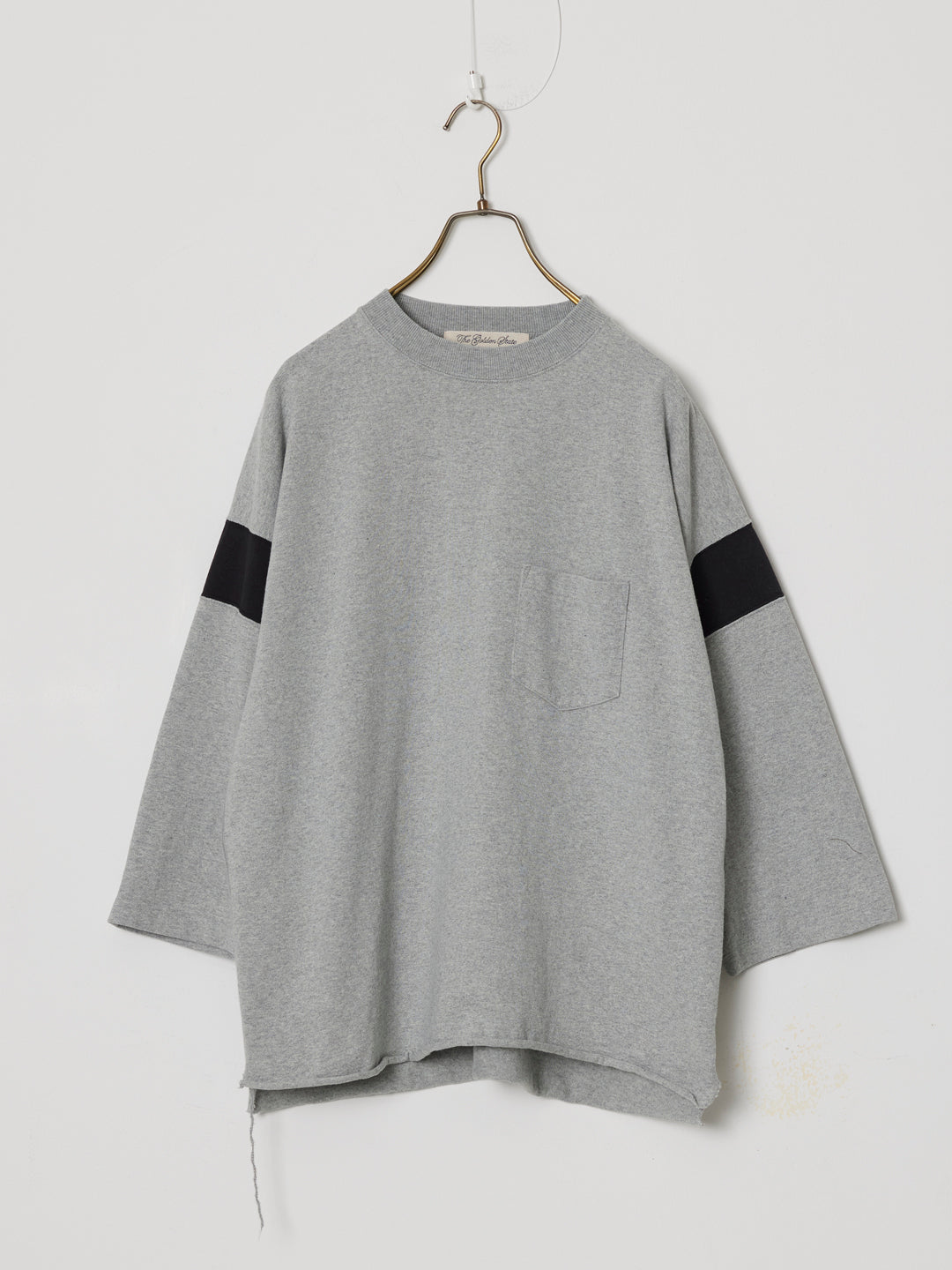 20/Open-End Heavyweight Jersey Football Pocket Tee
