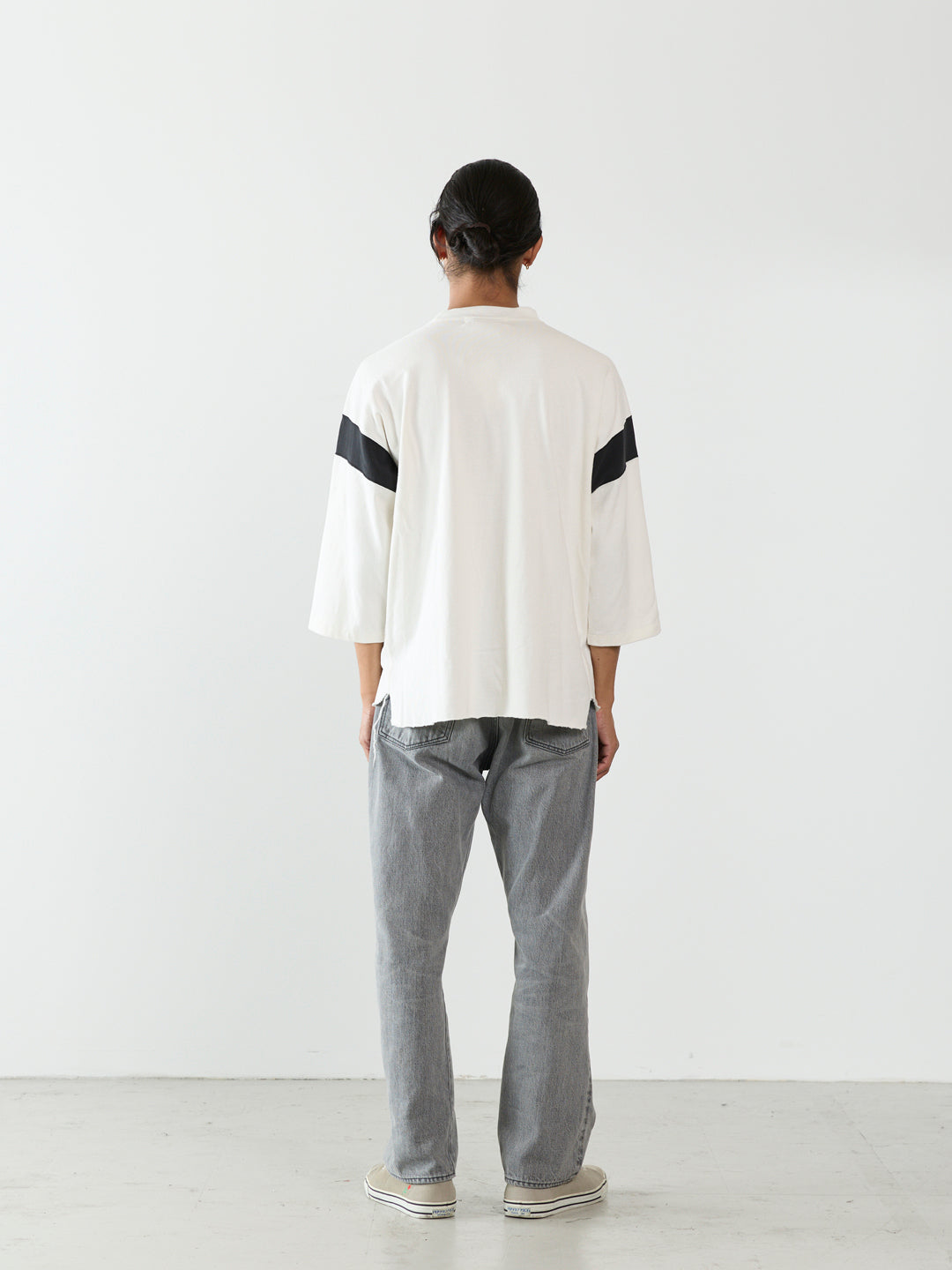 20/Open-End Heavyweight Jersey Football Pocket Tee