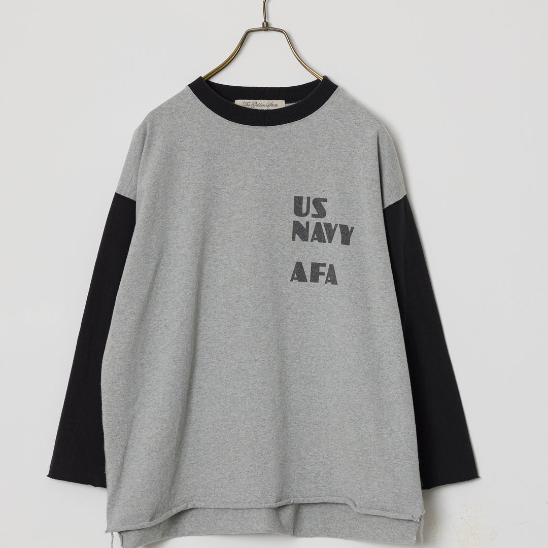 20/Open-End Heavyweight Jersey 3/4-Sleeve T-shirt (US NAVY AFA)