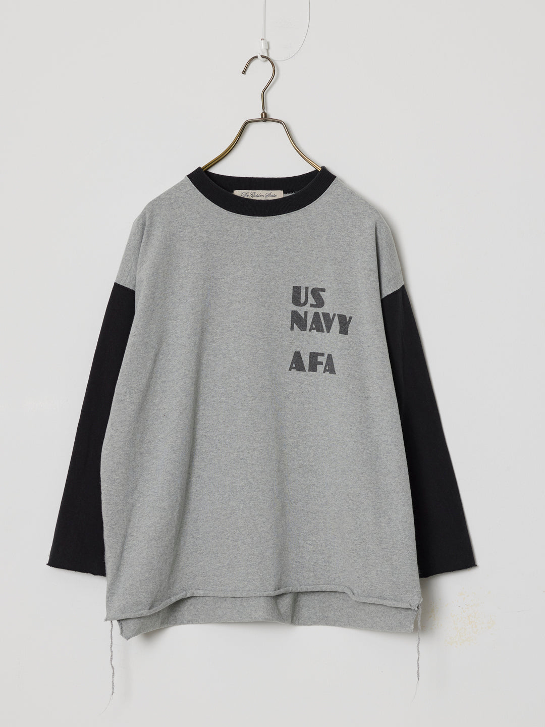 20/Open-End Heavyweight Jersey 3/4-Sleeve T-shirt (US NAVY AFA)
