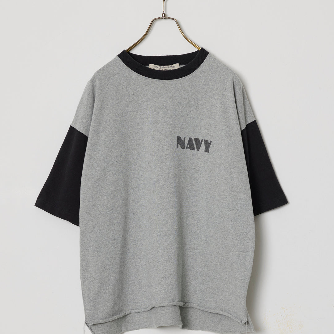 20/Open-End Heavyweight Jersey T-Shirt (NAVY)