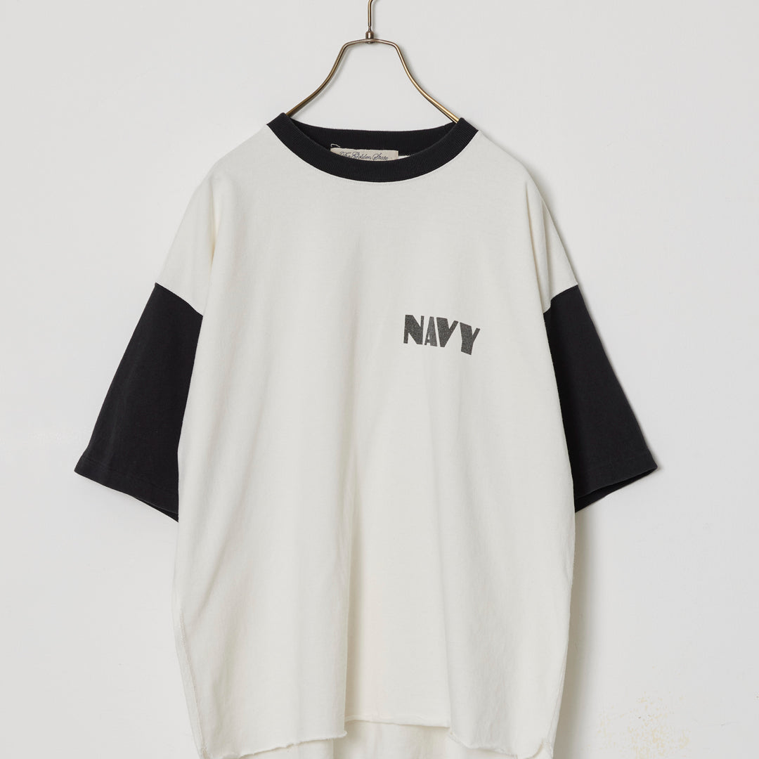 20/Open-End Heavyweight Jersey T-Shirt (NAVY)