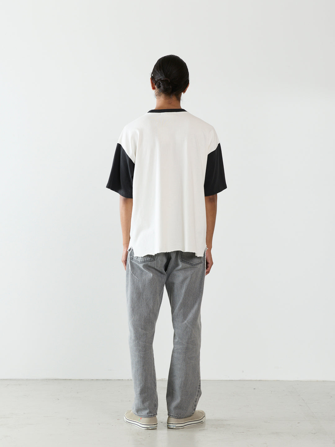 20/Open-End Heavyweight Jersey T-Shirt (NAVY)