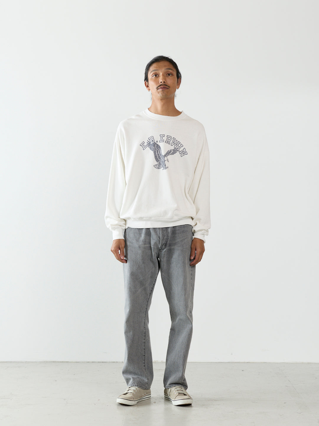 SP Treated 3-Thread Brushed Crewneck (E.B. ERWIN)