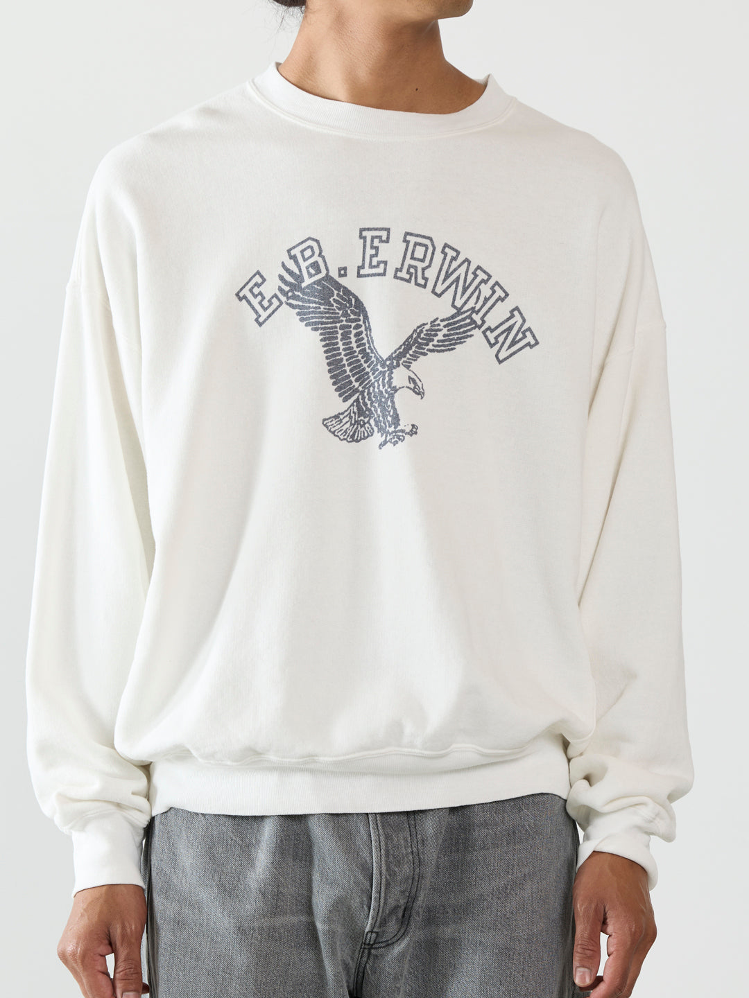 SP Treated 3-Thread Brushed Crewneck (E.B. ERWIN)